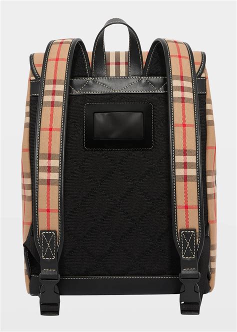 burberry vintage check dewey backpack